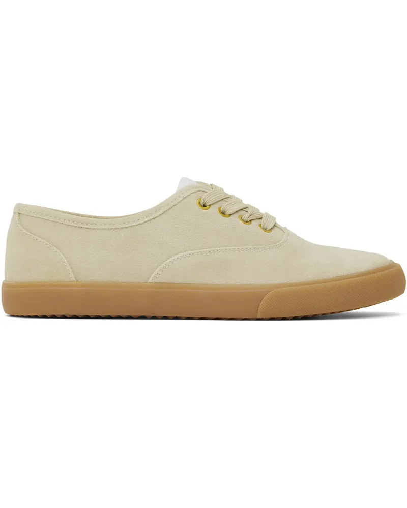 Rag & Bone Beige Billie Suede Sneakers Mcdamiasd