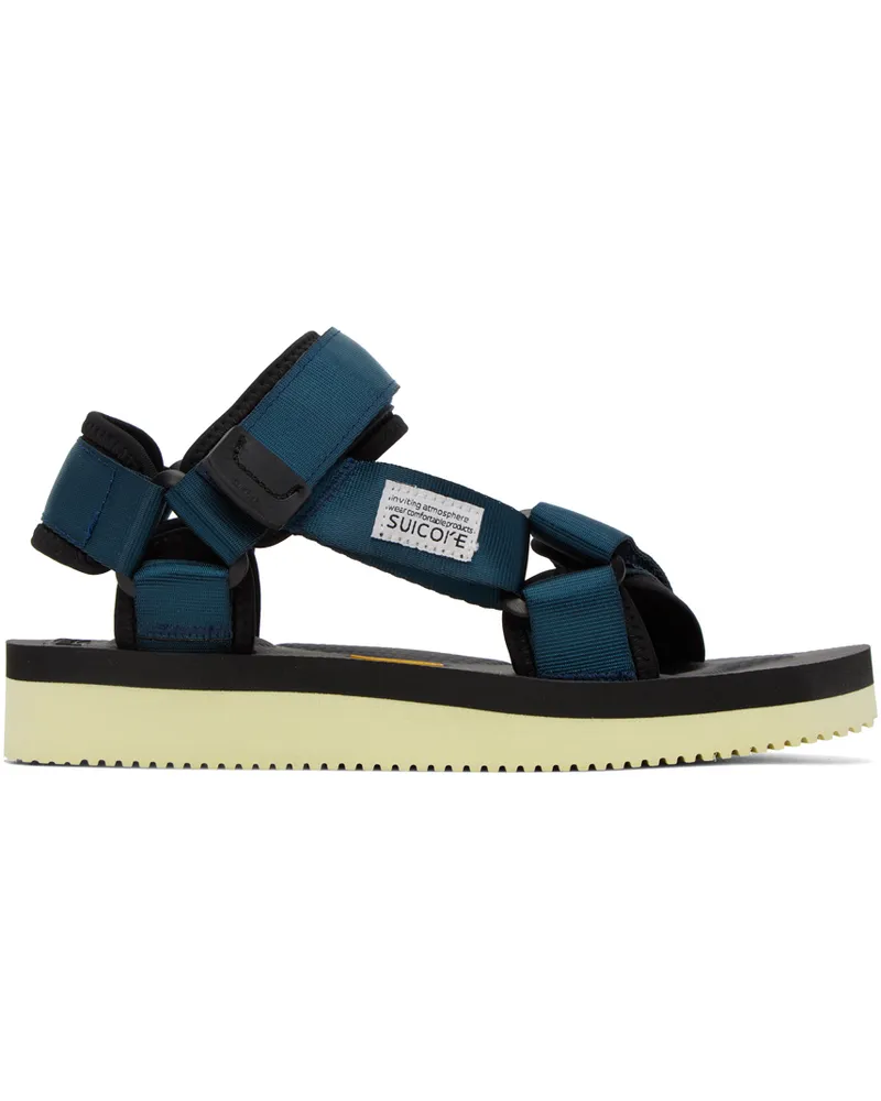 SUICOKE Navy DEPA-V2 Sandals Navy