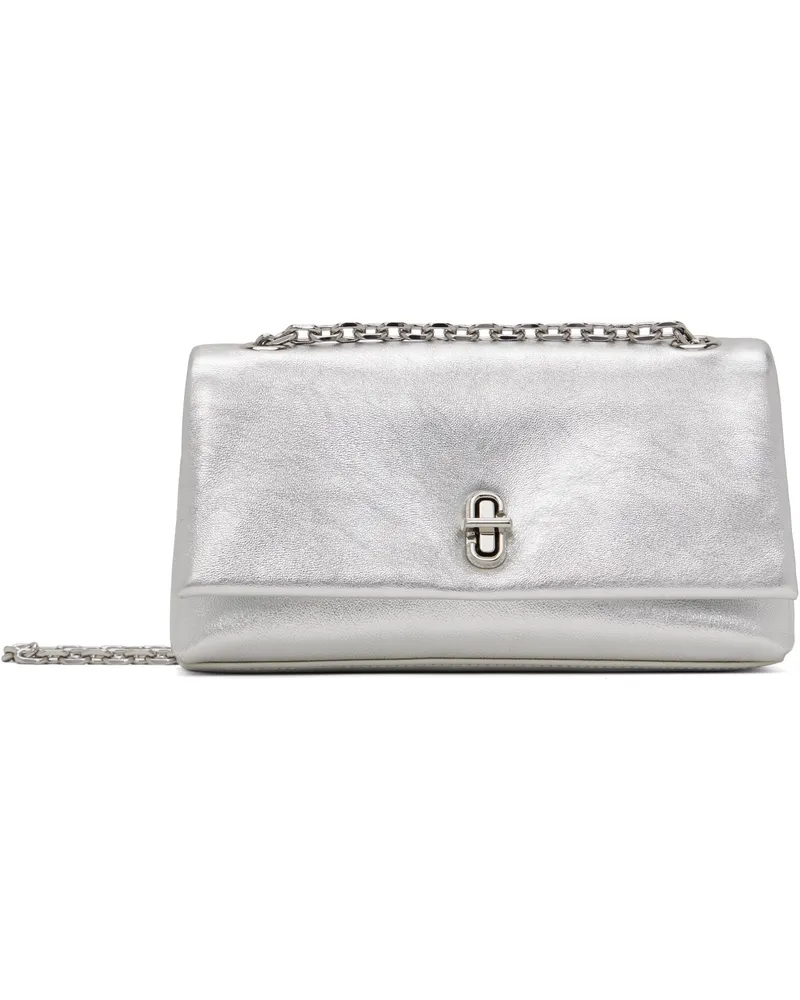 Marc Jacobs Silver 'The Metallic Dual Chain Wallet' Bag 040
