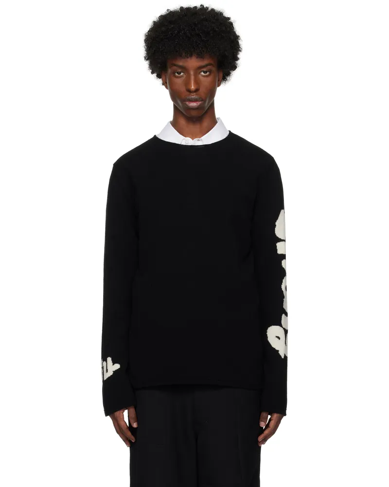 Comme des Garçons Black 'Strong Will' Sweater