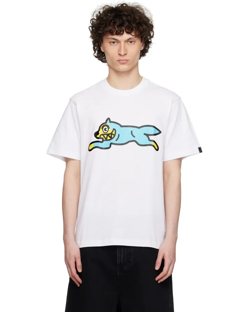 ICECREAM White Running Dog T-shirt White