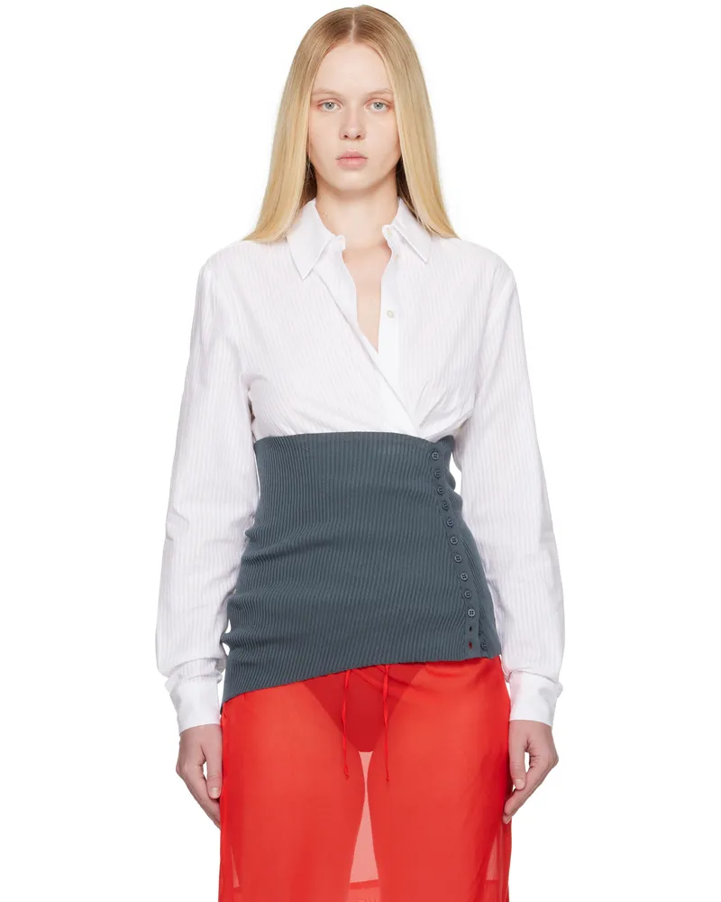Paloma Wool Gray Aquamela Tube Top 209