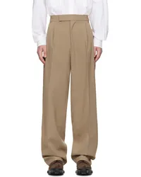 FRANKIE Shop Beige Beo Trousers Latte