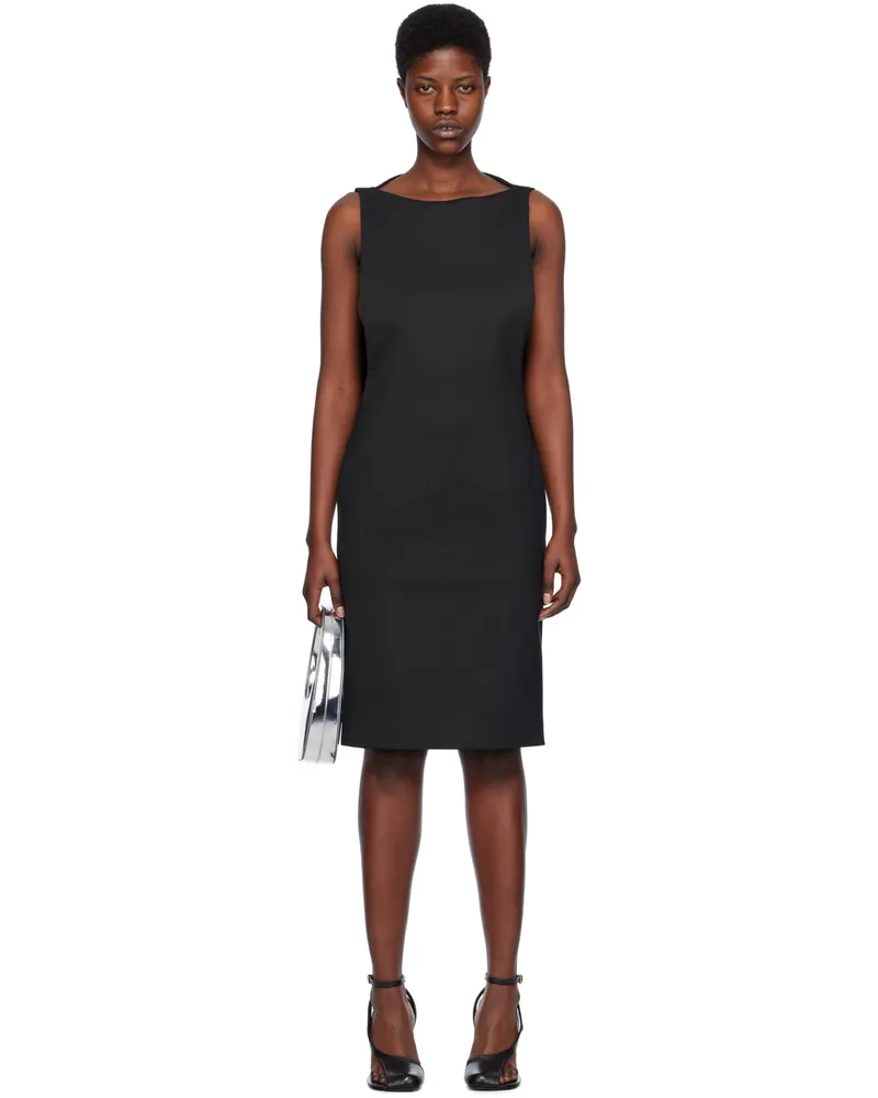 COPERNI Black Cape Minidress Black