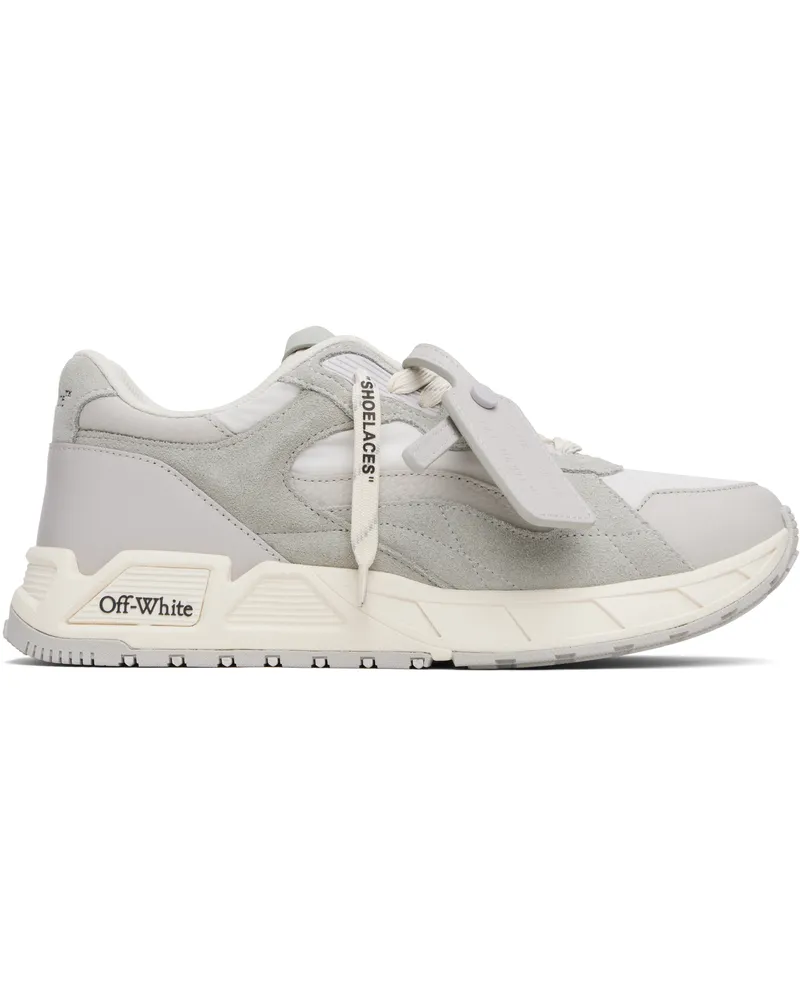 OFF-WHITE Gray Kick Off Sneakers Grey