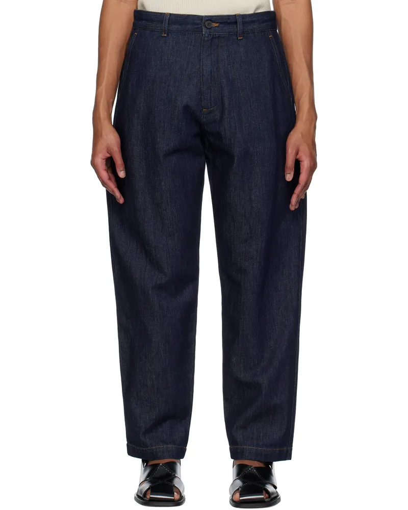 Dries van Noten Indigo Four-Pocket Jeans 507