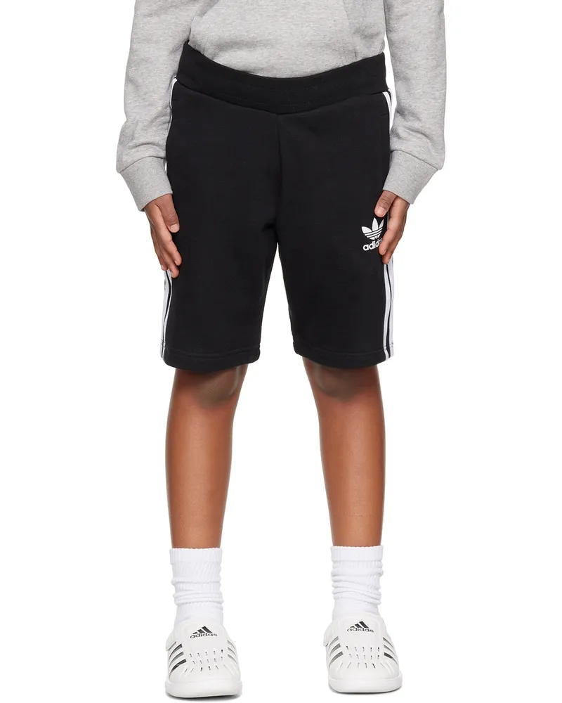 adidas Kids Black Adicolor Big Kids Shorts Black