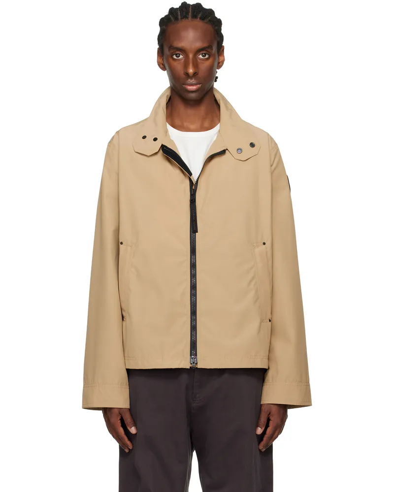 Canada Goose Tan 'Black Label' Rosedale Jacket 1483