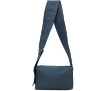 Blue Denim Messenger Bag