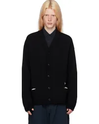 YMC Black Archie Cardigan 01-black