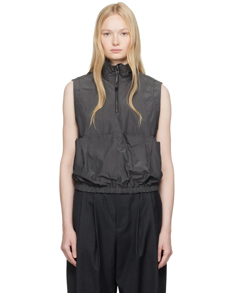 Adererror Gray Product. 66 Vest Dark