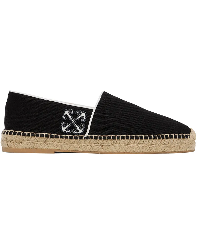 OFF-WHITE Black Anglette Espadrilles Black