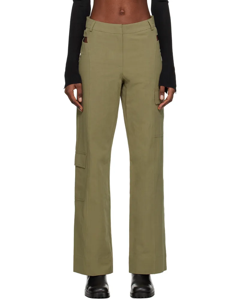 bec & bridge Khaki Riley Trousers Khaki