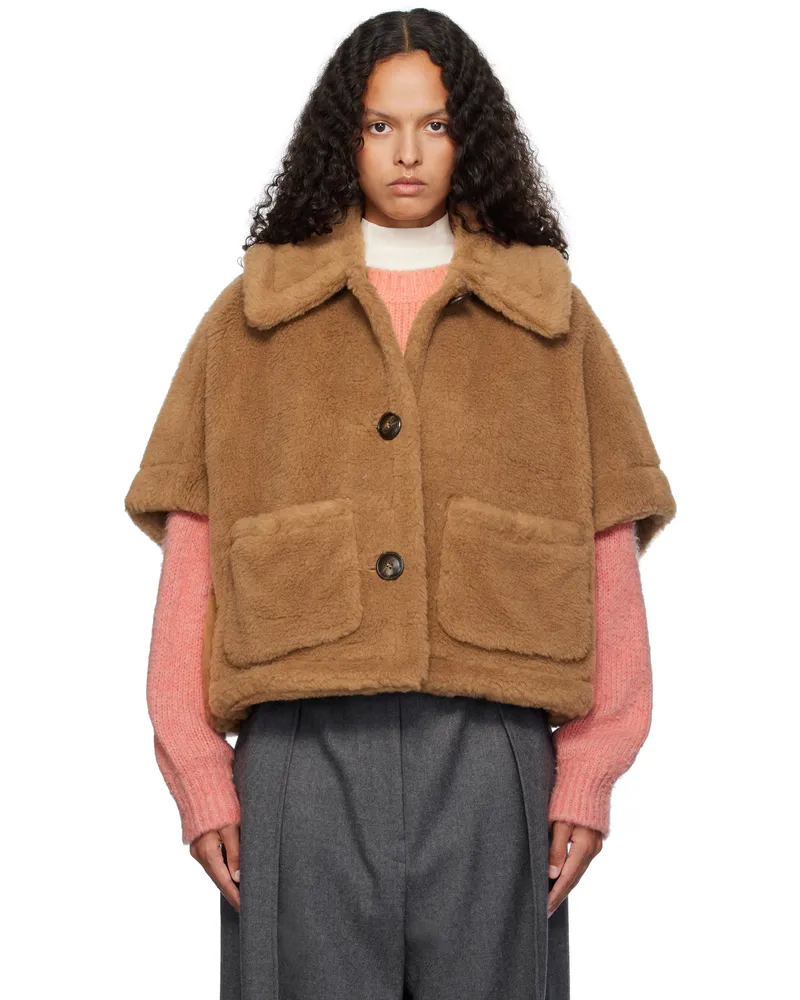 Max Mara Tan Newterzo Jacket 001