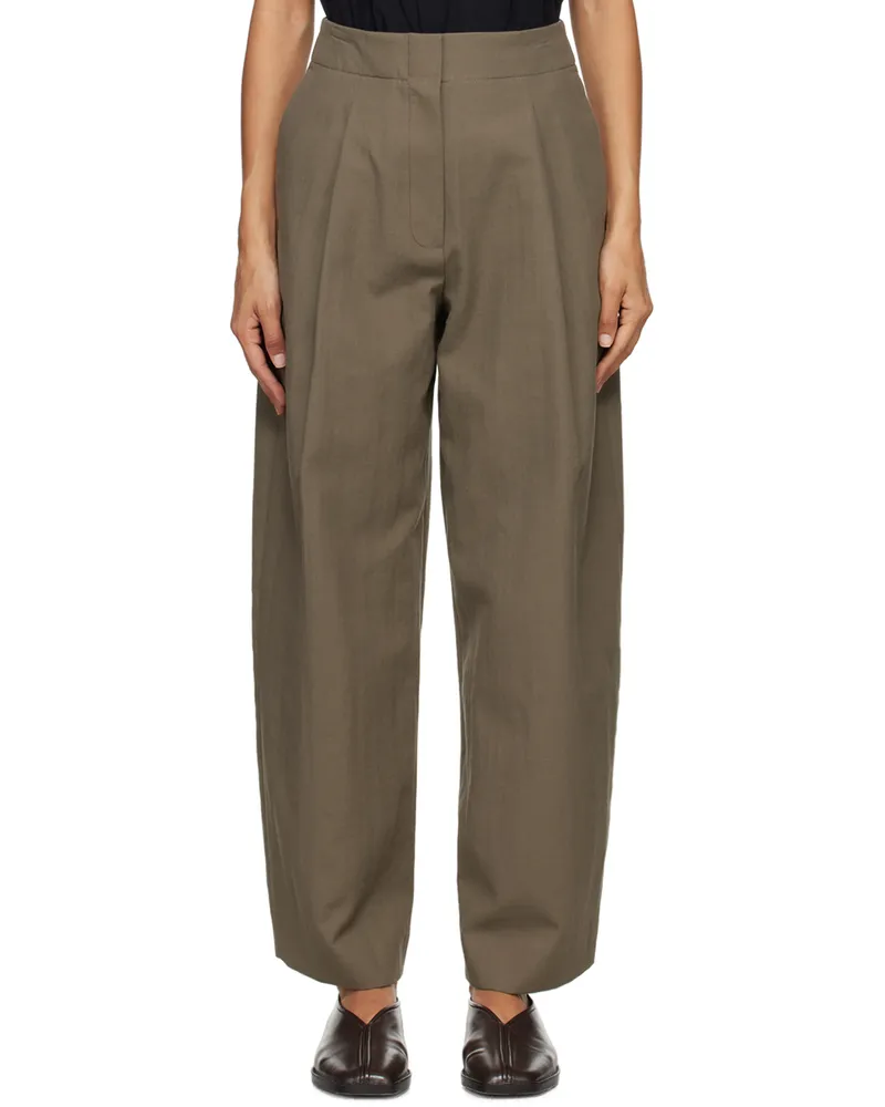 Studio Nicholson Taupe Ansell Trousers Fossil