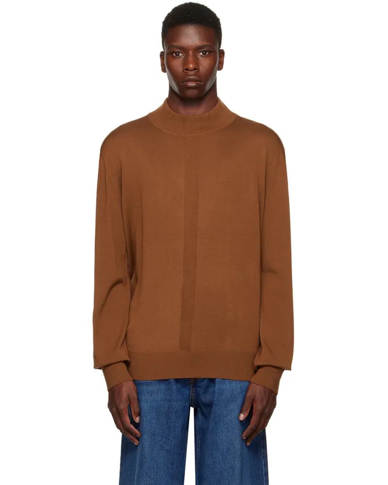Études Studio Brown Prophet Turtleneck Camel