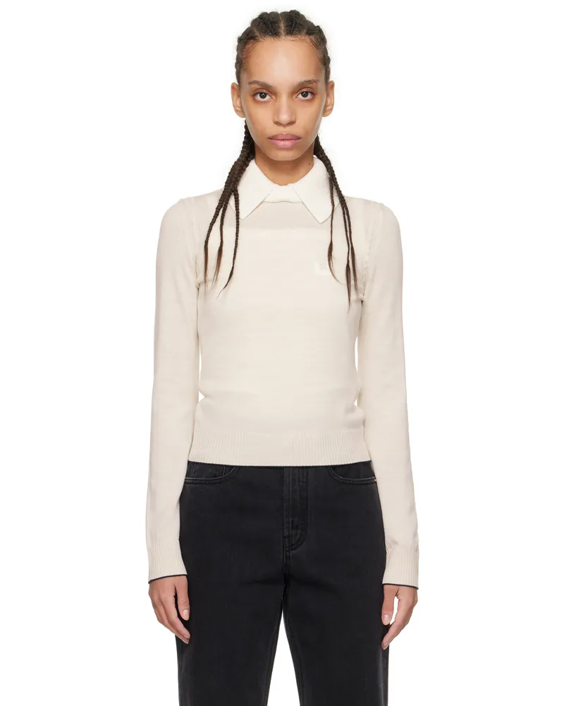 Jacquemus Off-White 'The Tricot knit' Polo 130