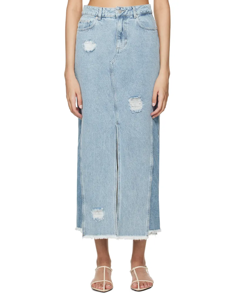 Holzweiler Blue Louisa Denim Maxi Skirt 1368