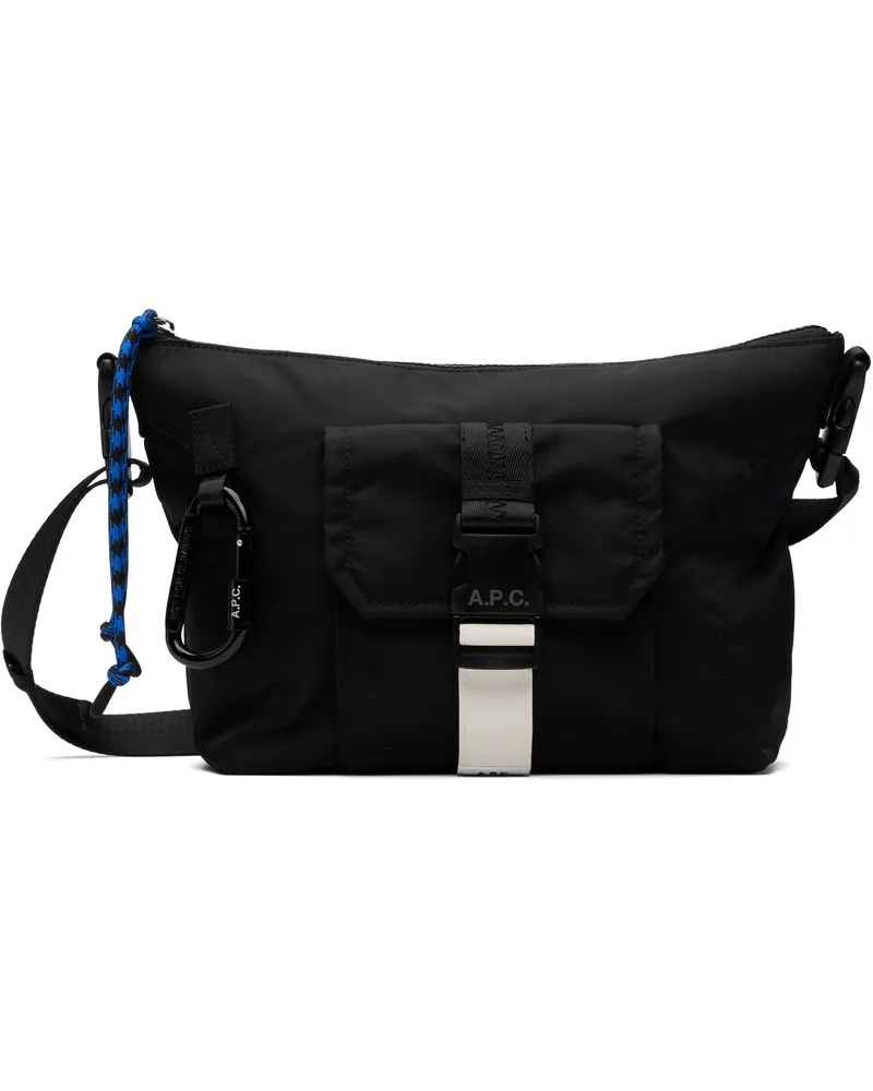 A.P.C. Black Trek Bum Bag Lzz