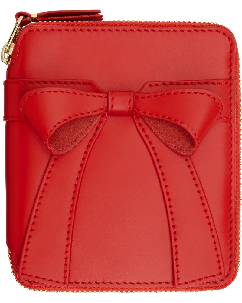 Comme des Garçons Red Big Bow Wallet 2