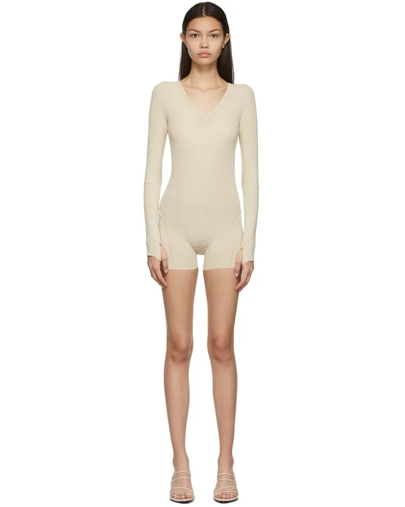 Jacquemus Beige 'La Combinaison Cielo' Jumpsuit 150