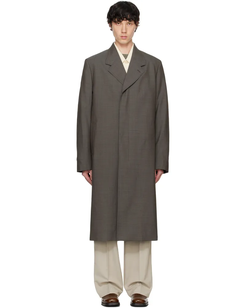 Our Legacy Gray Uniform Coat Grey