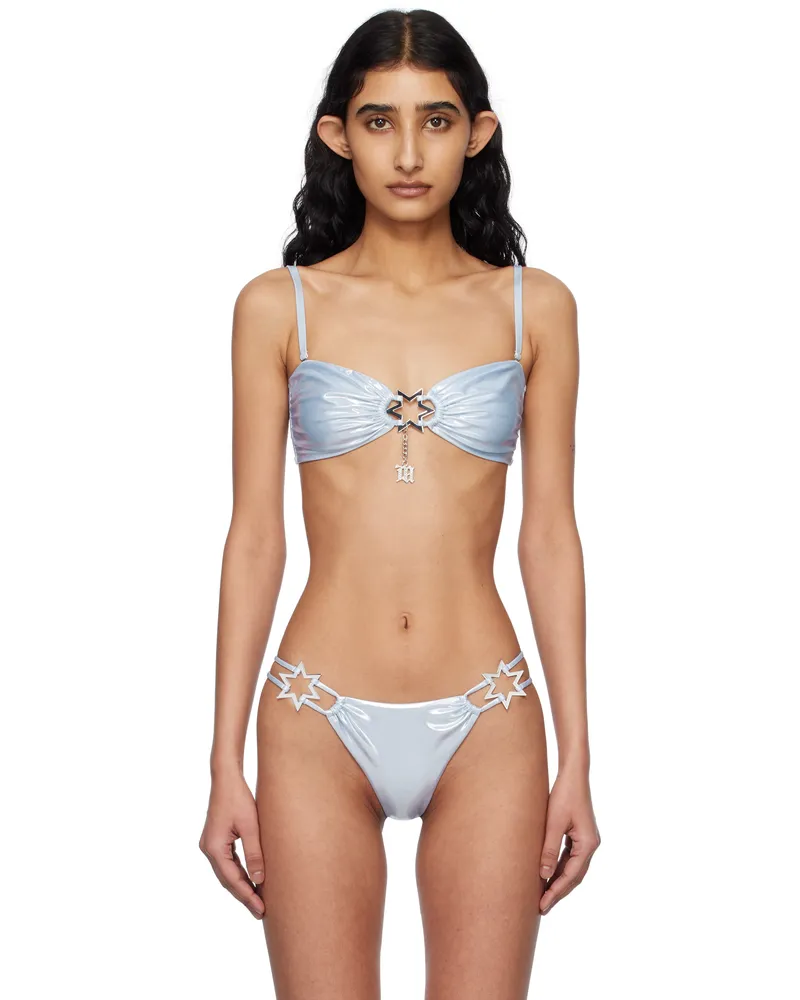 MISBHV Blue Hollywood Bikini Top Blue