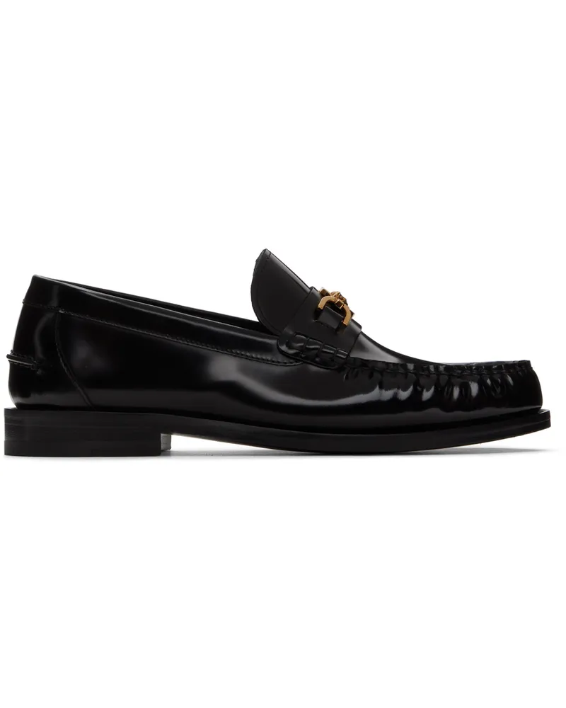 Versace Black Medusa '95 Loafers 1b00v-black-versace