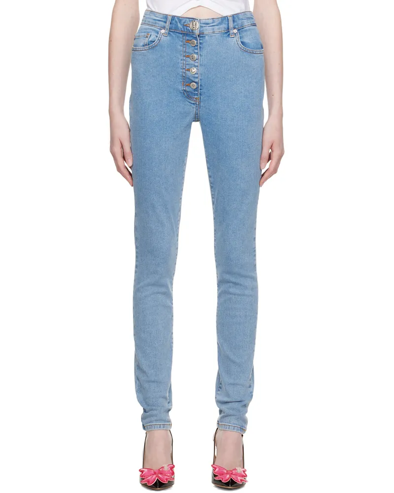 Moschino Blue Faded Jeans A1295