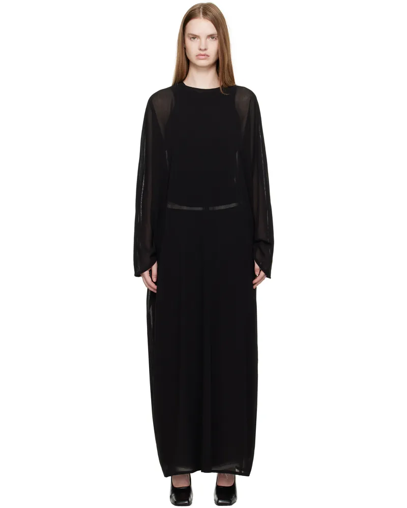 La Collection Black Epione Maxi Dress Black