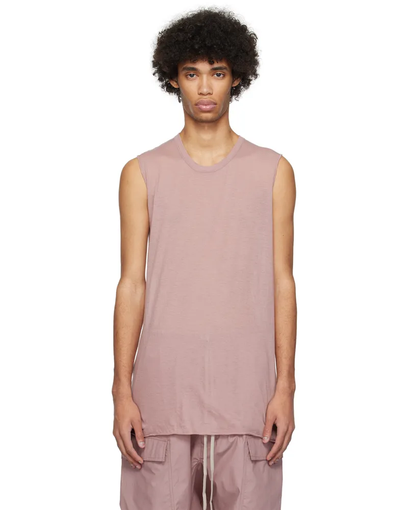 Rick Owens Pink Basic Tank Top 63