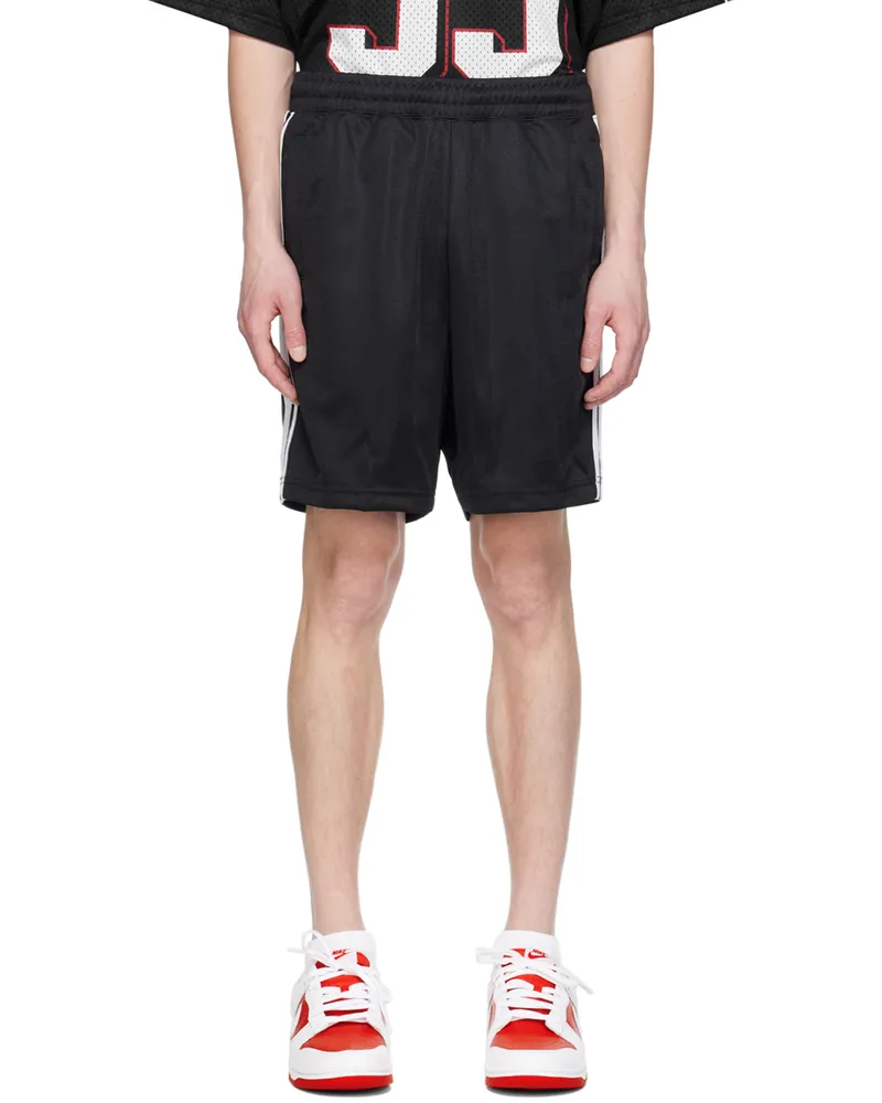BAPE Black College Sports Shorts Black
