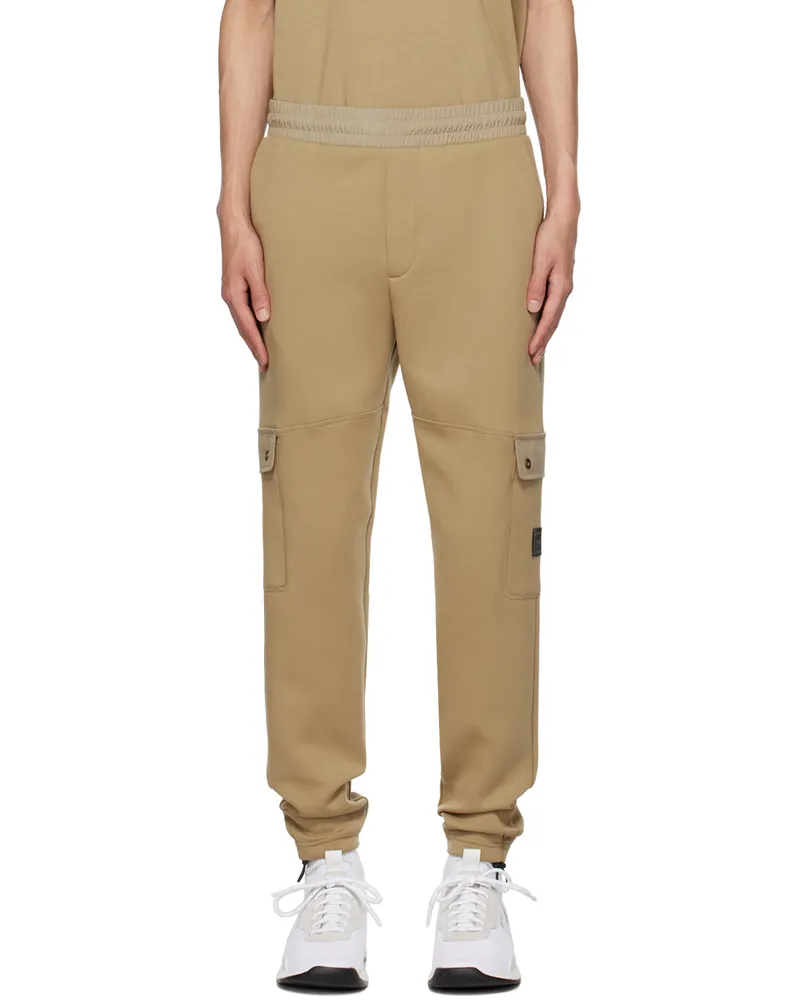 HUGO BOSS Beige Drawstring Lounge Pants 242