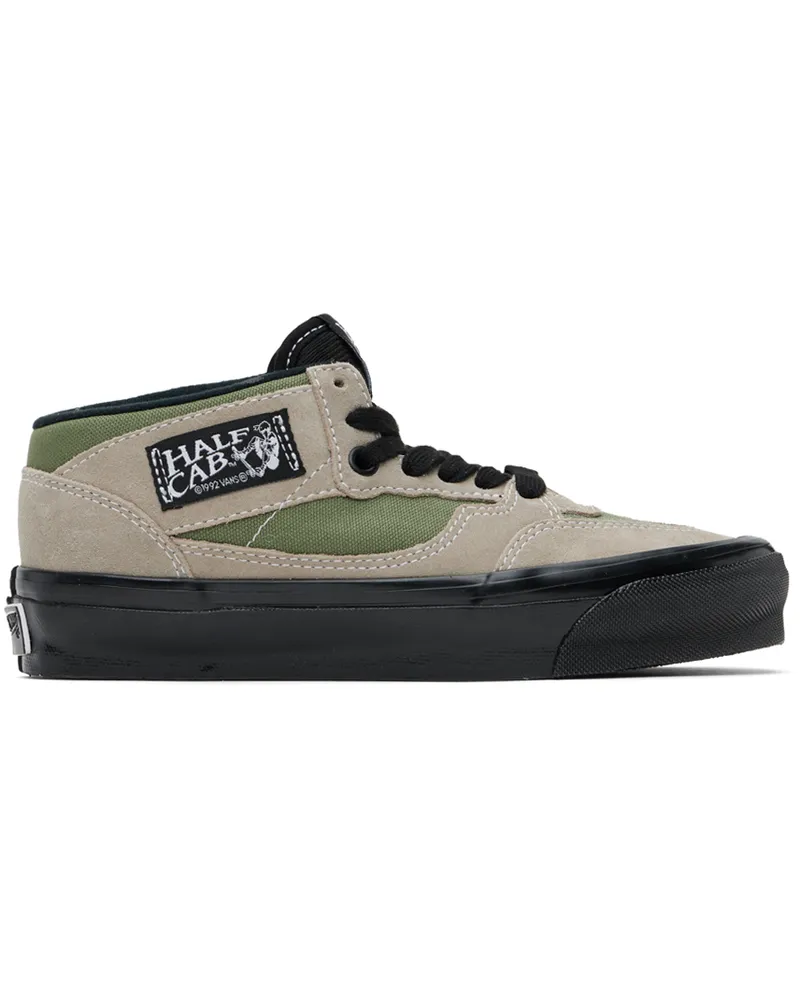 Vans Taupe & Khaki Half Cab Reissue 33 Sneakers Lx