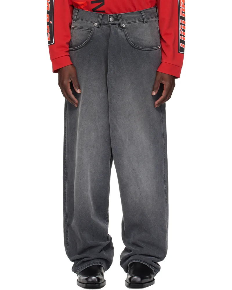 LU'U DAN Gray Kriss Kross Jeans Outcast