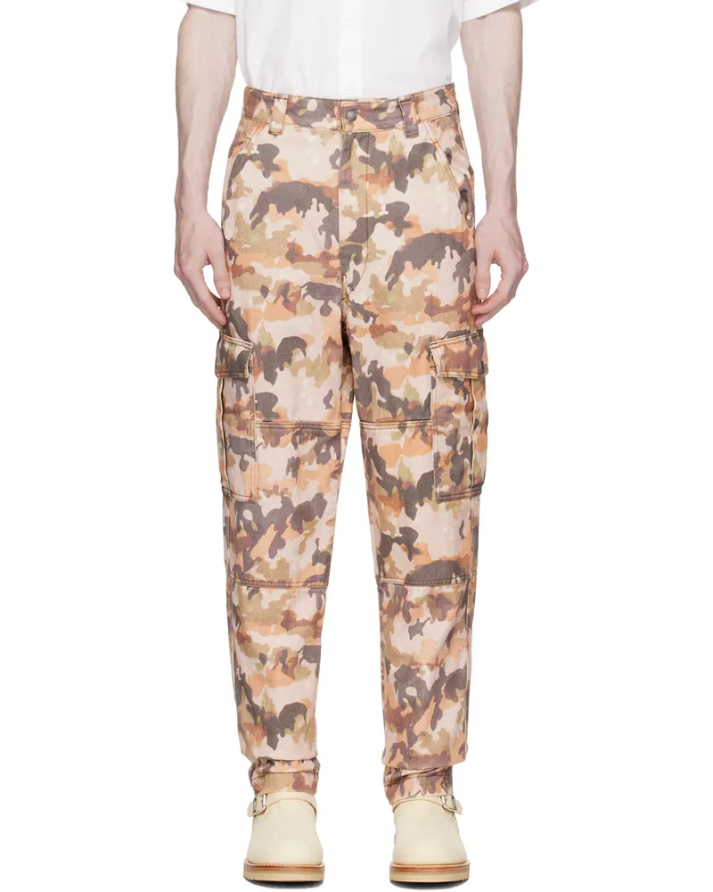 Isabel Marant Multicolor Eusebio Cargo Pants 50cm