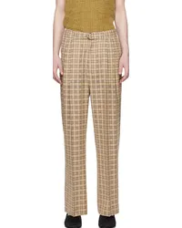 CMMN SWDN Brown Omari Trousers Brown