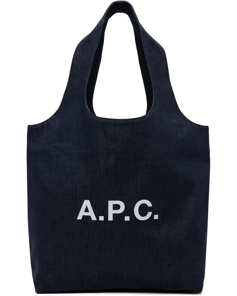 A.P.C. Navy Ninon Tote Iai