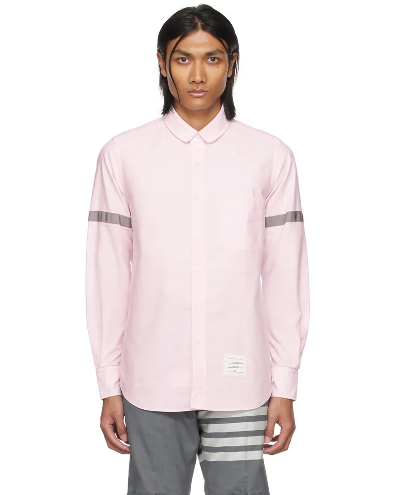Thom Browne Pink Armband Shirt 680