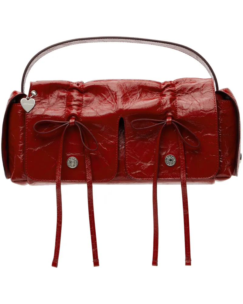 Acne Studios Red Multipocket Bag Ack