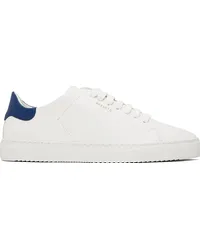 Axel Arigato White & Navy Clean 90 Sneakers White