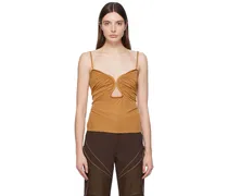 Tan Val Camisole