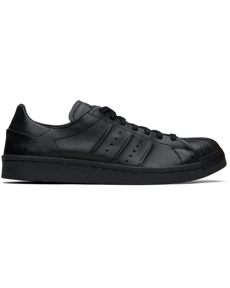 Y-3 Black Superstar Sneakers Black