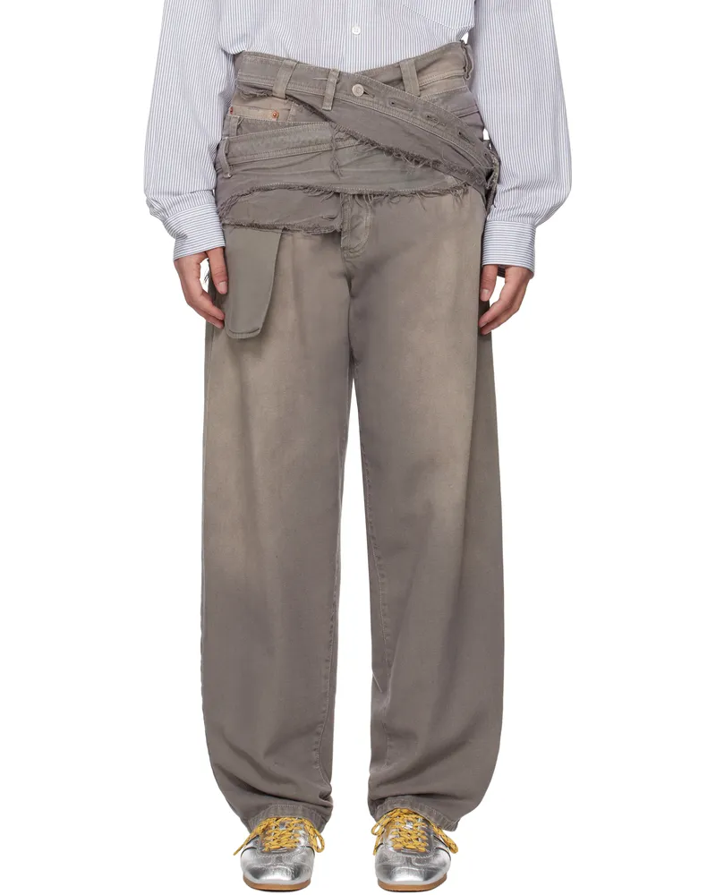 Magliano Taupe Cantiere Many Pockets Jeans 14