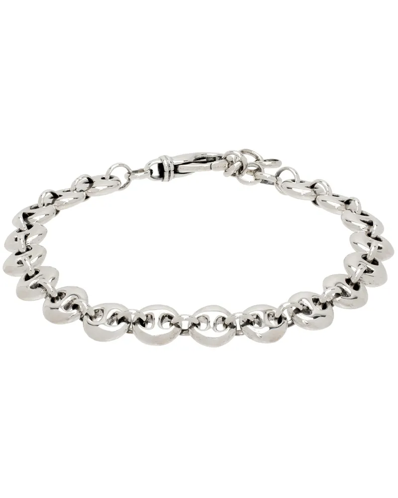 Sophie Buhai Silver Small Circle Link Bracelet Sterling