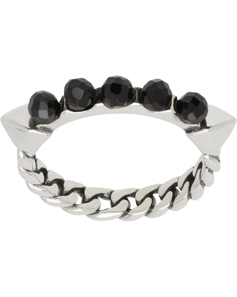 Stolen Girlfriends Club Silver Punk Orb Solo Ring Silver