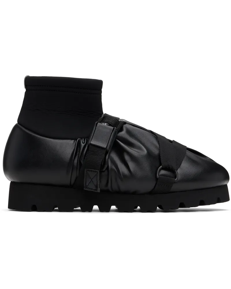 YUME YUME Black Camp Mid Sneakers Black