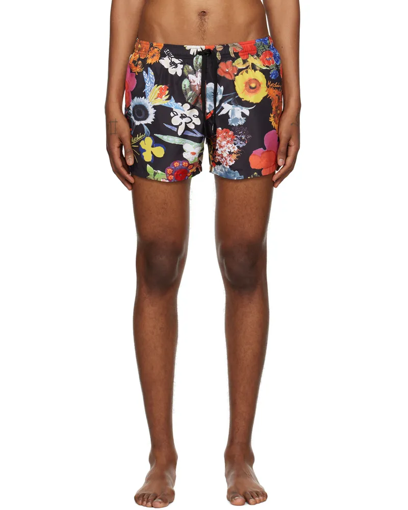 Moschino Multicolor Floral Swim Shorts A1888