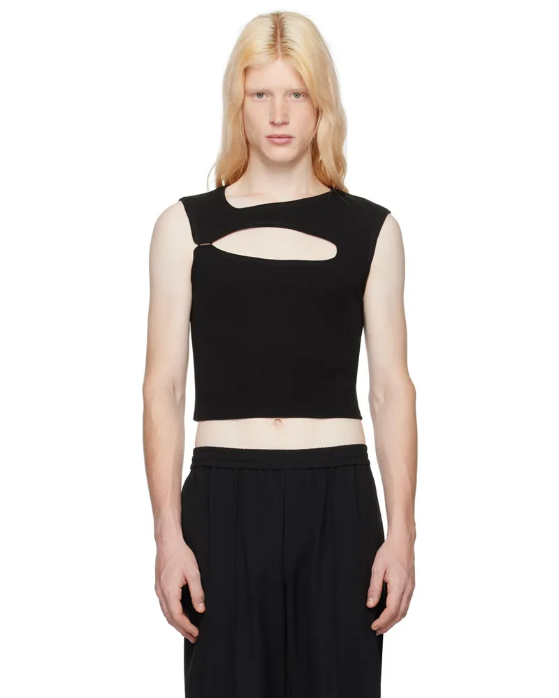 HEAD OF STATE SSENSE Exclusive Black Tank Top Black