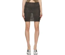 Black Ara Miniskirt